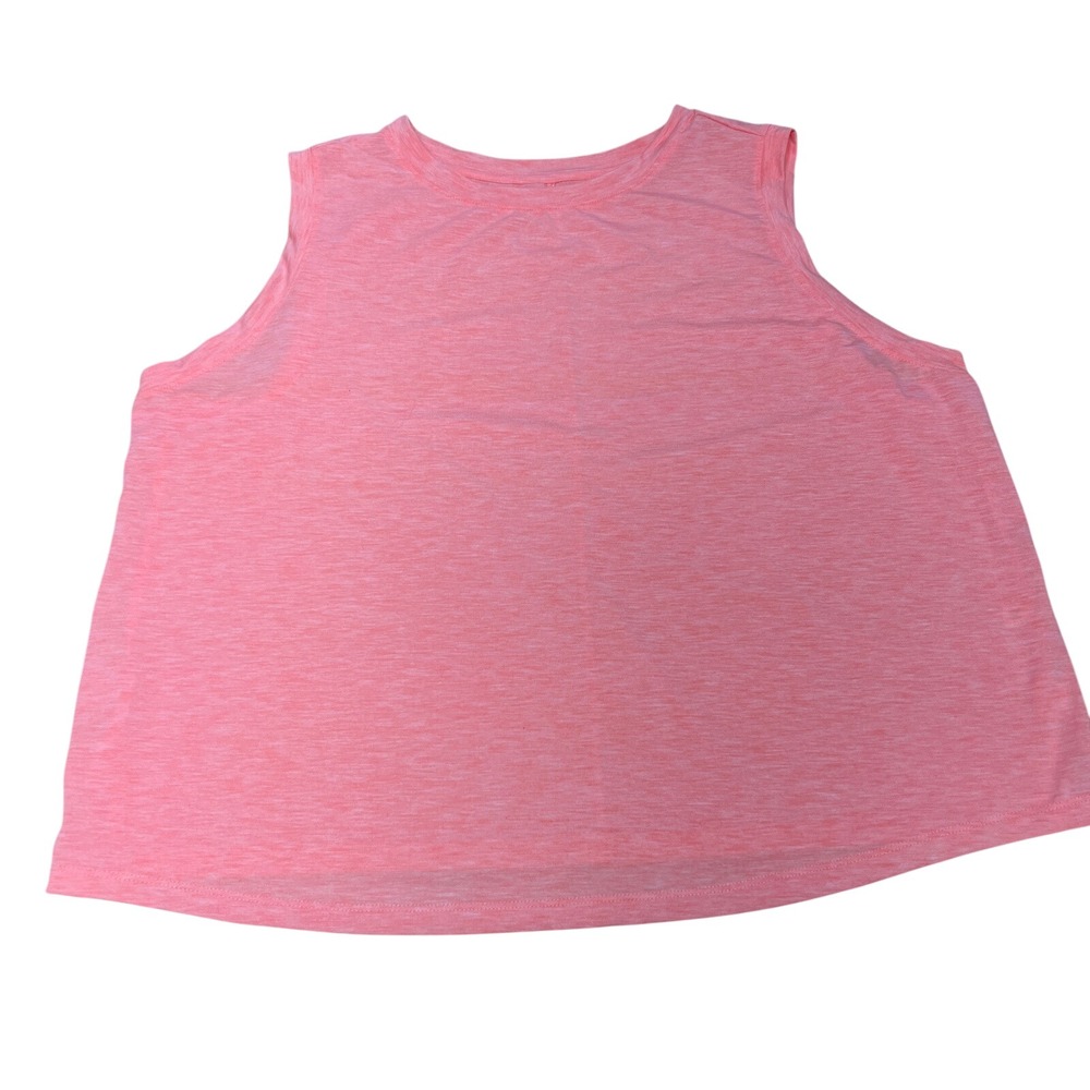 Woman's size XXL Tank Top Moisture Wicking Quick Dry Activewear Coral NWT‎